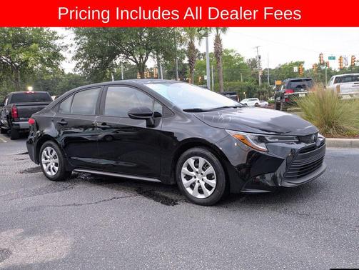 Midnight Black Metallic 2023 Toyota Corolla LE