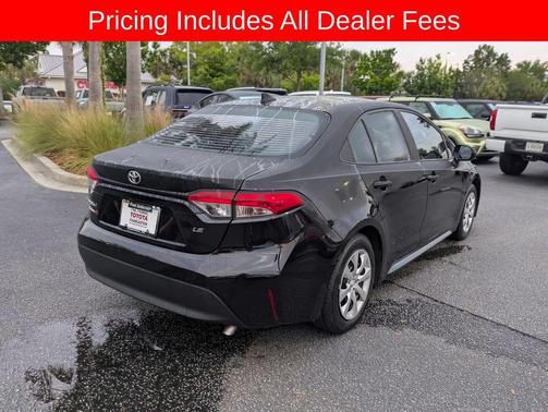 Midnight Black Metallic 2023 Toyota Corolla LE