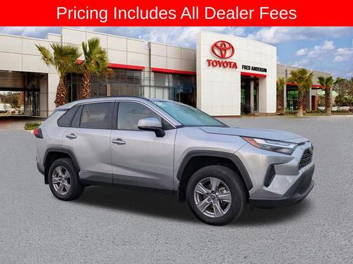 Silver Sky Metallic 2024 Toyota RAV4 Hybrid XLE
