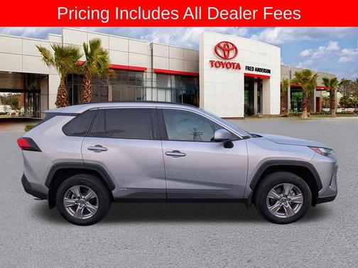 Silver Sky Metallic 2024 Toyota RAV4 Hybrid XLE