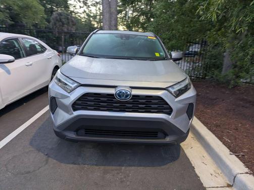 Silver Sky Metallic 2024 Toyota RAV4 Hybrid XLE