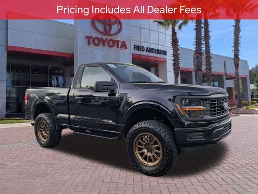 AGATE BLACK METALLIC 2024 Ford F-150 XL