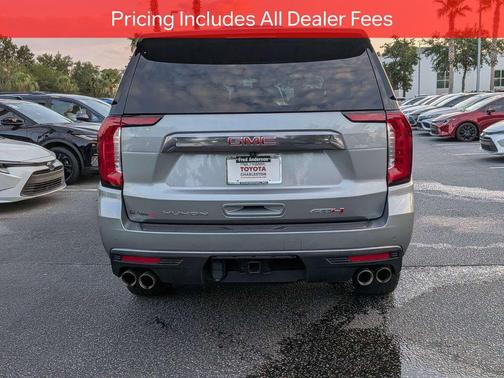 Sterling Metallic 2024 GMC Yukon 4WD AT4