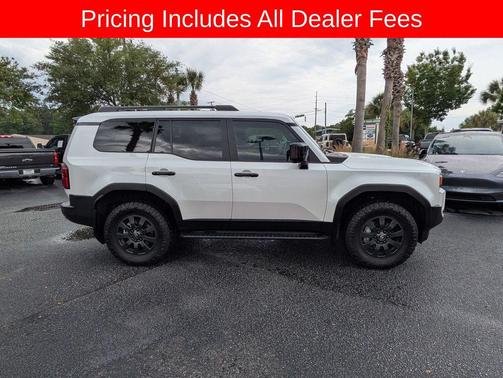 Wind Chill Pearl 2025 Toyota Land Cruiser Base