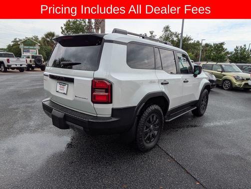 Wind Chill Pearl 2025 Toyota Land Cruiser Base