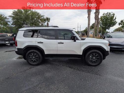 Wind Chill Pearl 2025 Toyota Land Cruiser Base