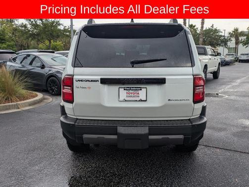 Wind Chill Pearl 2025 Toyota Land Cruiser Base