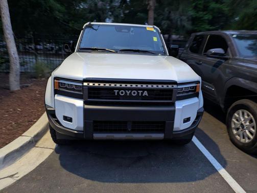 Wind Chill Pearl 2025 Toyota Land Cruiser Base