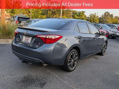 Slate Metallic 2016 Toyota Corolla S Plus