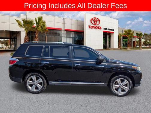 Black 2013 Toyota Highlander Limited