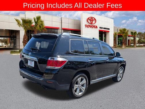 Black 2013 Toyota Highlander Limited