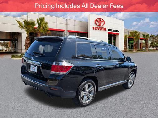 Black 2013 Toyota Highlander Limited