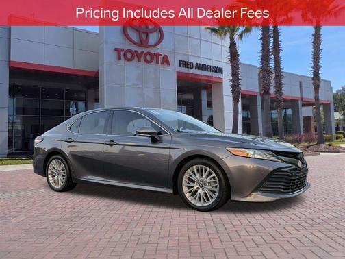 Predawn Gray Mica 2018 Toyota Camry XLE