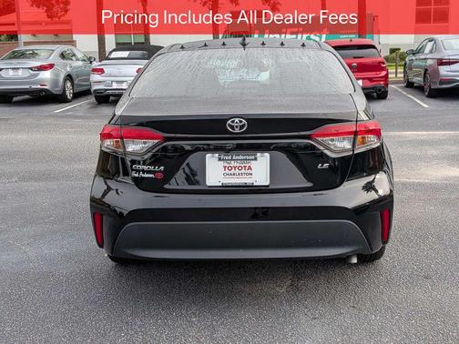 Midnight Black Metallic 2024 Toyota Corolla LE
