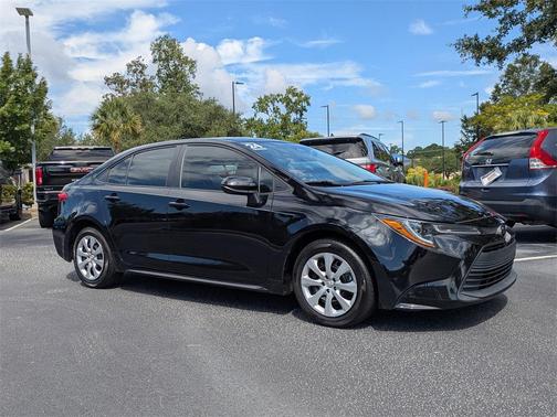 Midnight Black Metallic 2024 Toyota Corolla LE