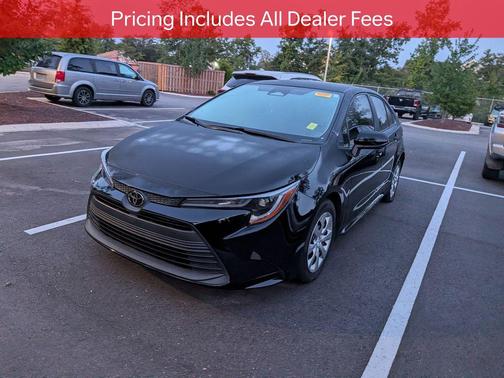 Midnight Black Metallic 2024 Toyota Corolla LE