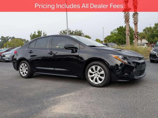 Midnight Black Metallic 2024 Toyota Corolla LE