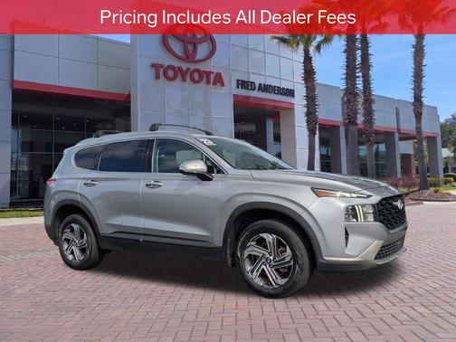 Shimmering Silver 2023 Hyundai SANTA FE SEL 2.4