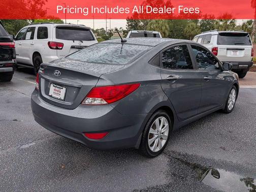 Cyclone Gray 2013 Hyundai Accent GLS