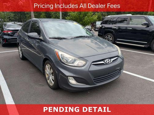 Cyclone Gray 2013 Hyundai Accent GLS