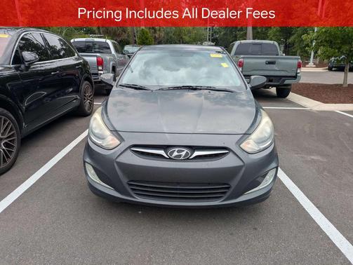 Cyclone Gray 2013 Hyundai Accent GLS