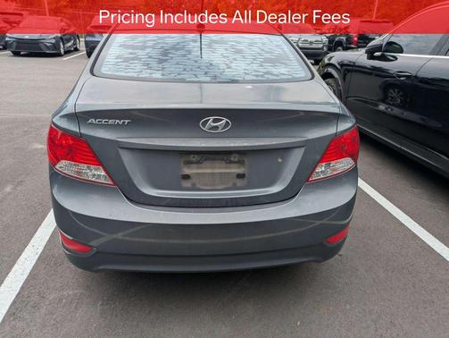 Cyclone Gray 2013 Hyundai Accent GLS