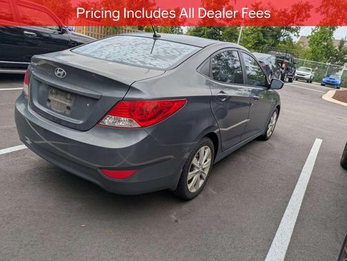 Cyclone Gray 2013 Hyundai Accent GLS