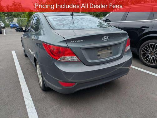 Cyclone Gray 2013 Hyundai Accent GLS