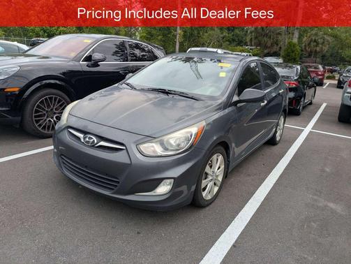 Cyclone Gray 2013 Hyundai Accent GLS