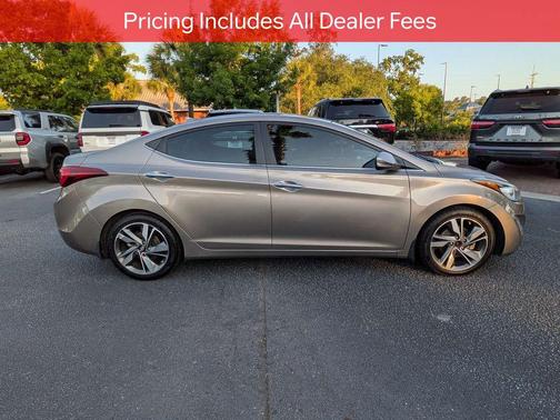 Desert Bronze 2015 Hyundai ELANTRA Limited