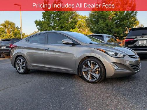 Desert Bronze 2015 Hyundai ELANTRA Limited