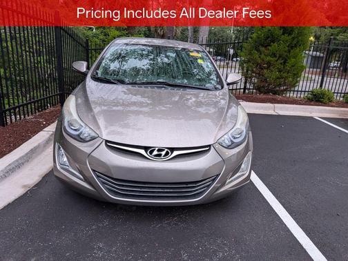 Desert Bronze 2015 Hyundai ELANTRA Limited