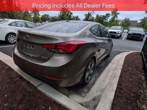 Desert Bronze 2015 Hyundai ELANTRA Limited