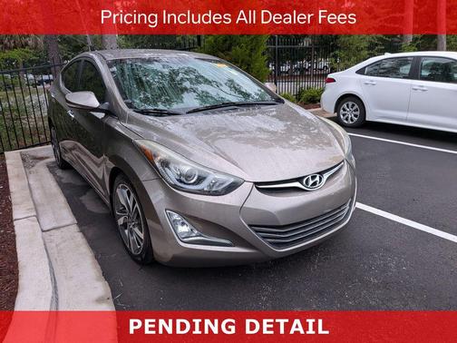 Desert Bronze 2015 Hyundai ELANTRA Limited
