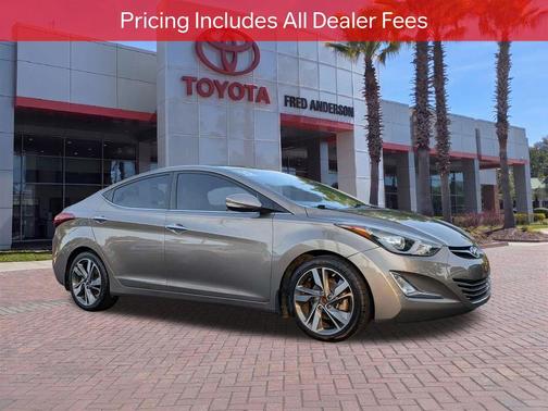 Desert Bronze 2015 Hyundai ELANTRA Limited