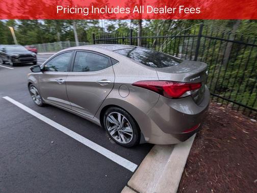 Desert Bronze 2015 Hyundai ELANTRA Limited