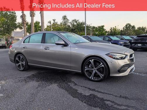 Mojave Silver Metallic 2023 Mercedes-Benz C-Class C 300 4MATIC