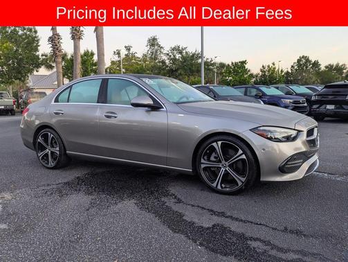 Mojave Silver Metallic 2023 Mercedes-Benz C-Class C 300 4MATIC