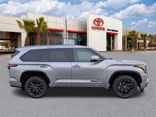 Celestial Silver Metallic 2026 Toyota Sequoia Platinum