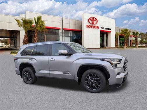 Celestial Silver Metallic 2026 Toyota Sequoia Platinum