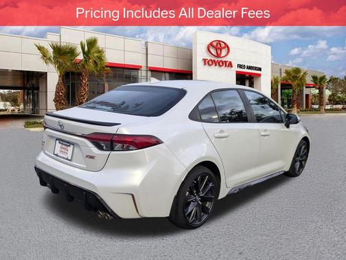 Wind Chill Pearl 2025 Toyota Corolla XSE