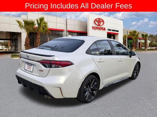 Wind Chill Pearl 2025 Toyota Corolla XSE