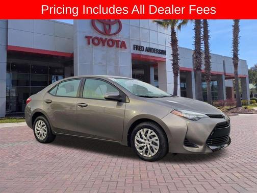 Falcon Gray Metallic 2017 Toyota Corolla LE