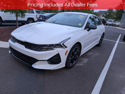 Glacial White Pearl 2023 Kia K5 GT-Line