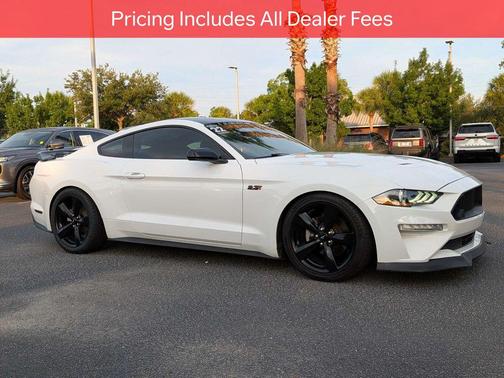 Oxford White 2022 Ford Mustang EcoBoost