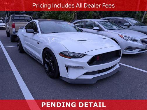 Oxford White 2022 Ford Mustang EcoBoost