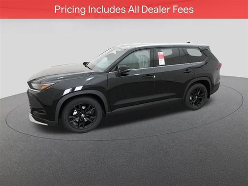 Midnight Black Metallic 2026 Toyota Grand Highlander Hybrid Platinum MAX