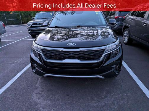 Cherry Black 2021 Kia Seltos S