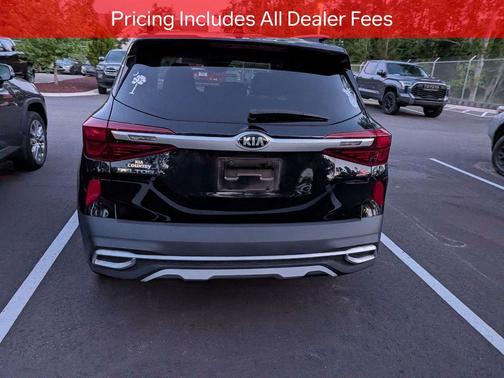 Cherry Black 2021 Kia Seltos S