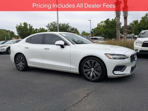 Crystal White Pearl Metallic 2020 Volvo S60 T5